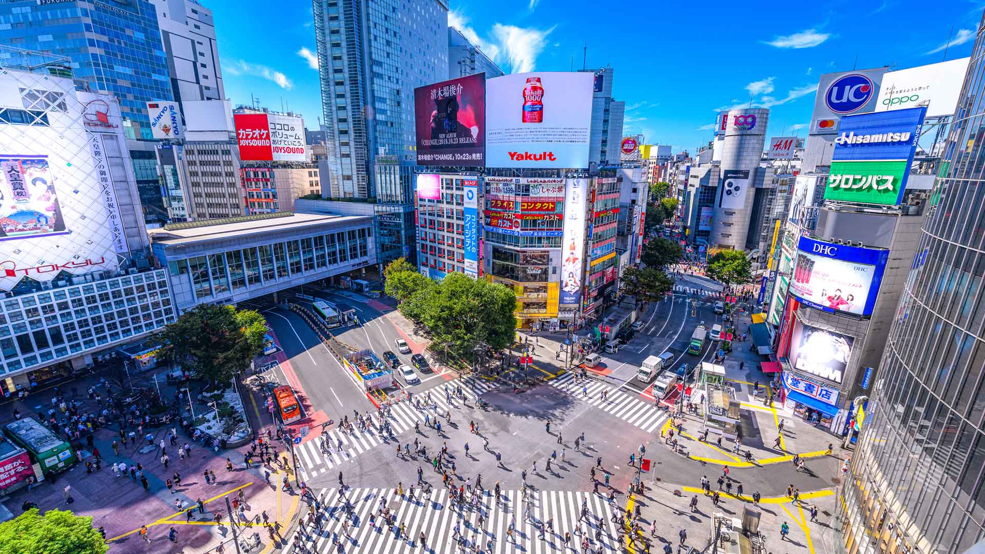 渋谷スクランブル交差点