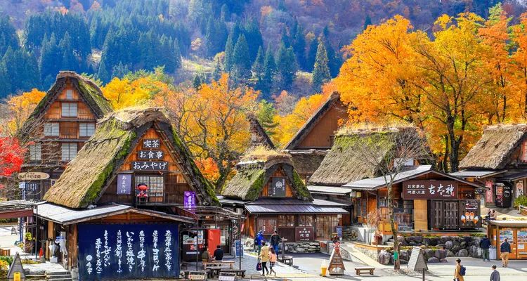 白川郷｜合掌造りの家々が残る日本の美しい原風景